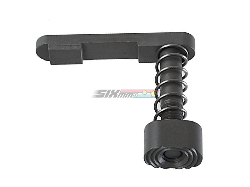 [Alpha Parts] CNC Steel Magazine Catch [For Systema M4 PTW Series][BLK]