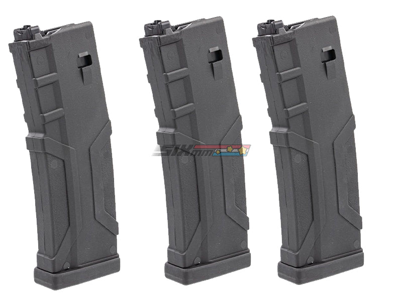 [Alpha Parts] SR Lightweight Polymer Magazine[For Systema PTW M4 Series][120rds][3pcs / SET]