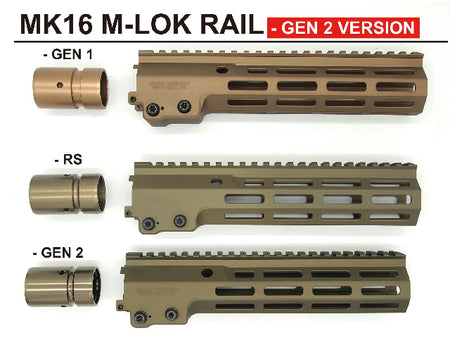  [Angry Gun] MK16 URGI M-LOK RAIL 9.3 INCH[Ver. 2][DDC]