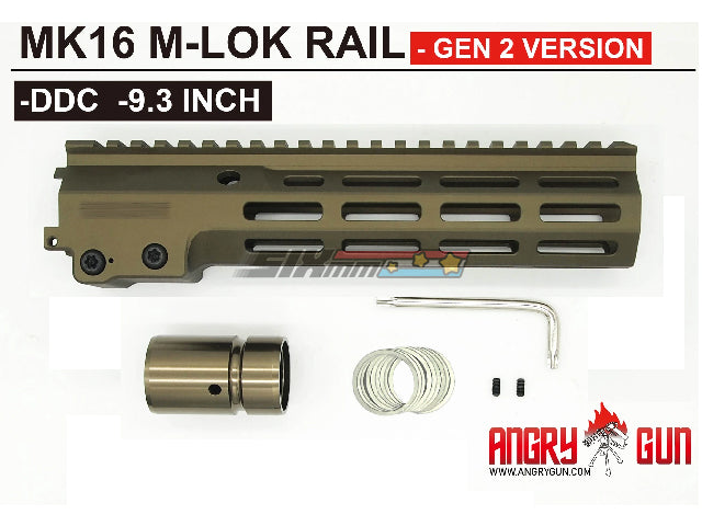  [Angry Gun] MK16 URGI M-LOK RAIL 9.3 INCH[Ver. 2][DDC]