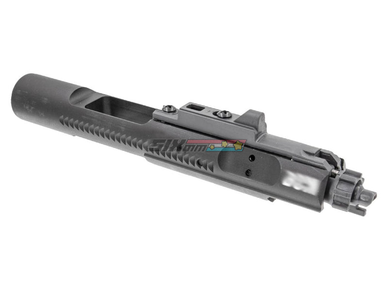 [Angry Gun] Monolithic Steel Complete Bolt Carrier W/ MPA Nozzle [For Tokyo Marui M4 MWS Series][*CM Marking]