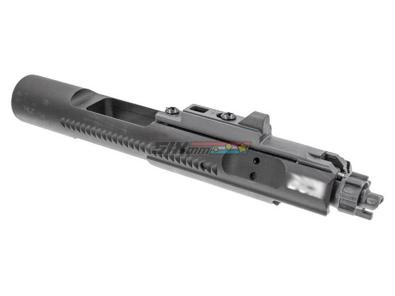 [Angry Gun] Monolithic Steel Complete Bolt Carrier W/ MPA Nozzle [For Tokyo Marui M4 MWS Series][*ERO Marking]