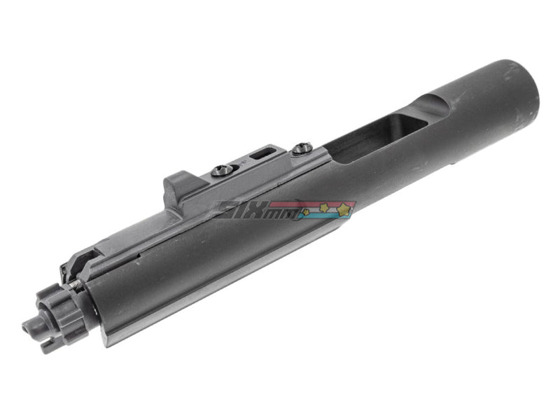 [Angry Gun] Monolithic Steel Complete Bolt Carrier W/ MPA Nozzle [For Tokyo Marui M4 MWS Series][*CM Marking]