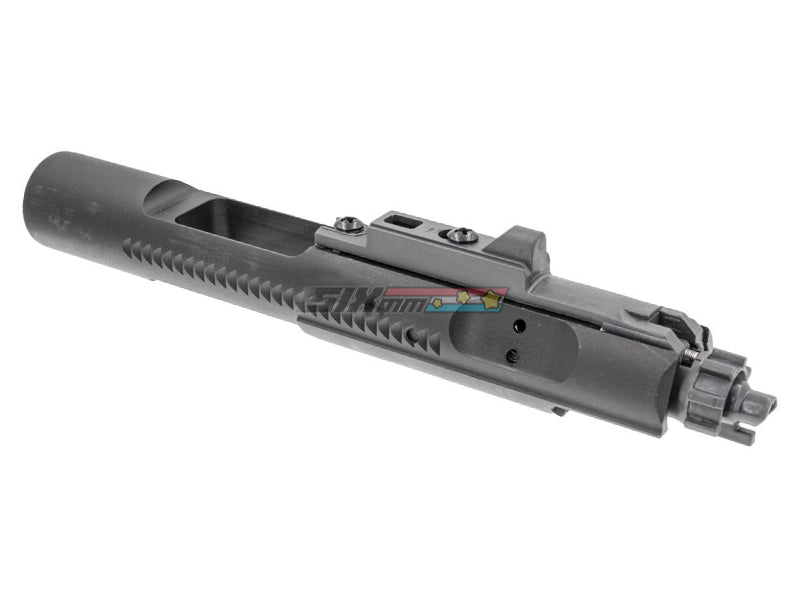 [Angry Gun] Monolithic Steel Complete Bolt Carrier W/ MPA Nozzle [For Tokyo Marui M4 MWS Series][*CM Marking]
