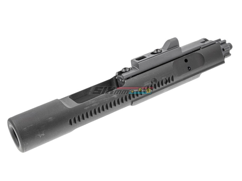 [Angry Gun] Monolithic Steel Complete Bolt Carrier W/ MPA Nozzle [For Tokyo Marui M4 MWS Series][*CM Marking]