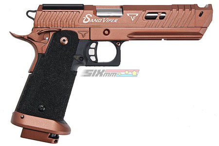 [Army Armament] JW4 TTI Sand Viper Airsoft GBB Pistol W/CNC Slide[Bronze][TTI Licensed]