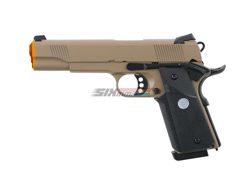 [Army Armament] R27 M1911 MEU Full Metal GBB Pistol[Tan]