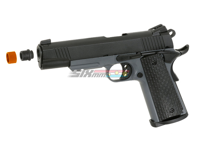 [Army Armament] TG2 1911 Airsoft GBB Pistol[GY]