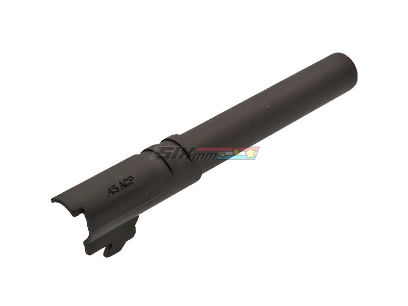 [Army Force] Aluminium Threaded Outer Barrel[For Tokyo Marui 1911 GBB Series][BLK]