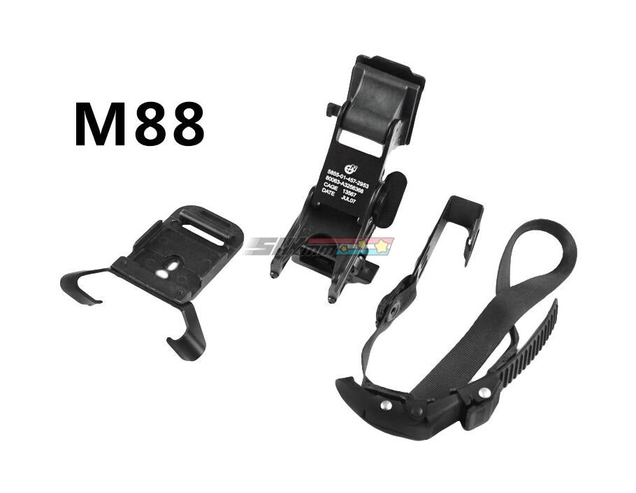 [Army Force] NVG PVS-7 14 NVG Mounting System[For M88 Helmet][BLK]