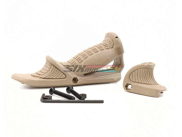 [Army Force] PTK Angled Foregrip with Thumb Rest[Tan]