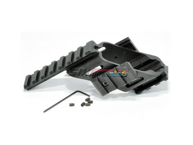 [Army Force] Plastic G17 Rail Mount with Side Rail[For Glock17 GBB Series]