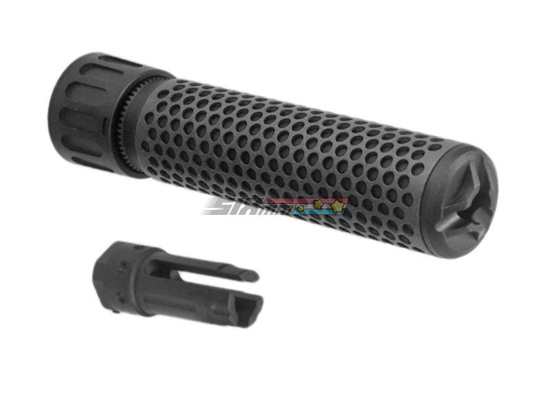[Army Force] QDC CQC Silencer with QD Flash Hider 175mm[-14mm]