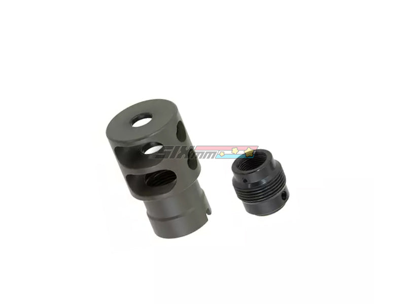 [Army Force] Zentico Type DTK-2 Muzzle Brake[-14mm/24mm]