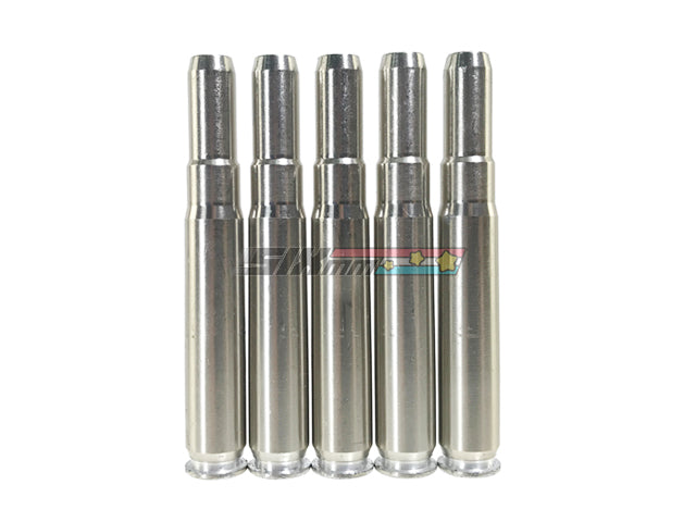 [BELL] 98K Bullet Metal Shell Cartridge[For DBOYS/BELL Kar98k Bolt Action][5pcs]