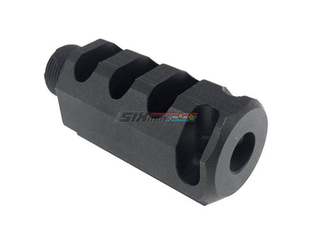 [BELL] Airsoft Aluminium Compensator Flash Hider[For Tokyo Marui HI CAPA GBB Series][BLK]