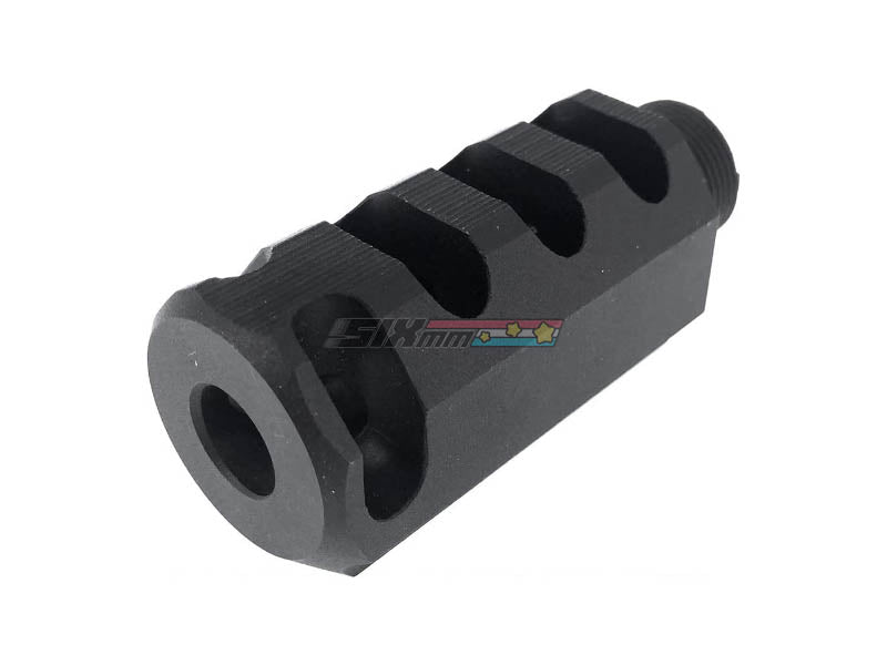 [BELL] Airsoft Aluminium Compensator Flash Hider[For Tokyo Marui HI CAPA GBB Series][BLK]
