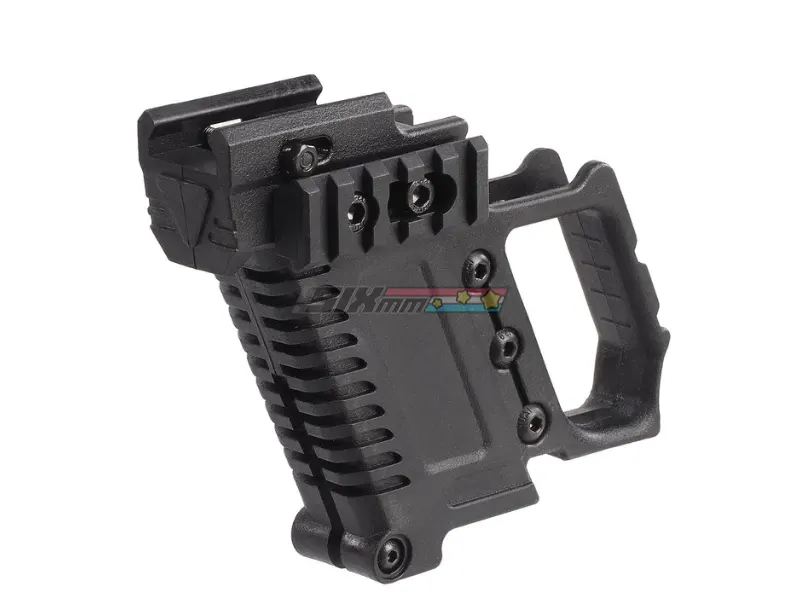 [BELL] Airsoft Loading Front Foregrip Kit[For Tokyo Marui GLOCK GBB Series][BLK]