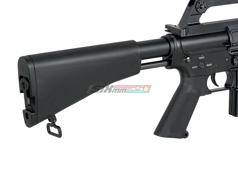 [BELL] CAR-15 Classic Airsoft AEG Rifle[BLK][Engraved Marking]