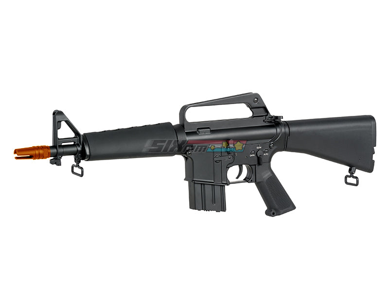 [BELL] CAR-15 Classic Airsoft AEG Rifle[BLK][Engraved Marking]
