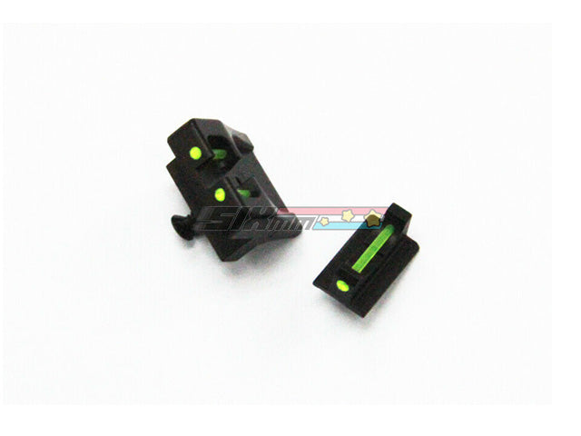 [BELL] Fiber Optic Front and Rear Sight Set[For Tokyo Marui Umarex GLOCK Series]