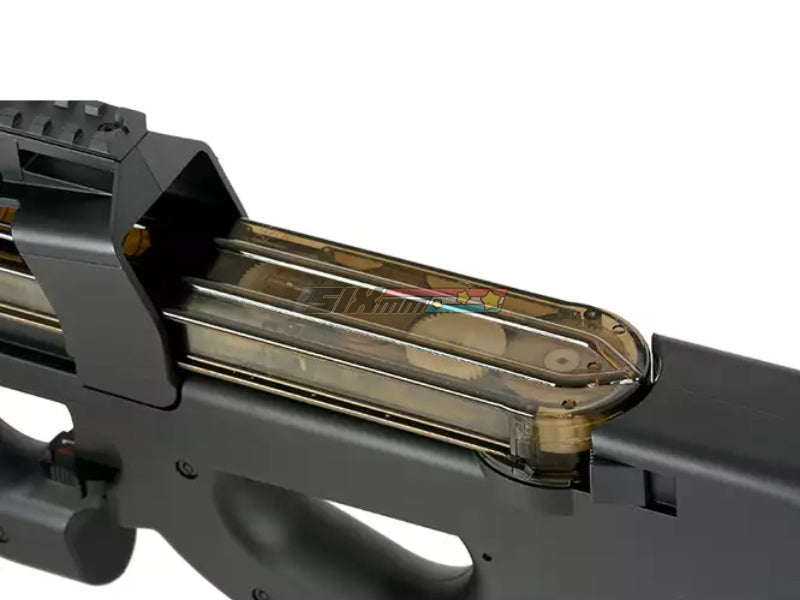 [BELL] P90 Airsoft AEG SMG Rifle[Tokyo Marui Base] [BLK]