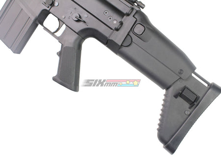 [BELL] SCAR-H Airsoft AEG DMR Rifle W/ M1913 Extended Handguard][BLK]