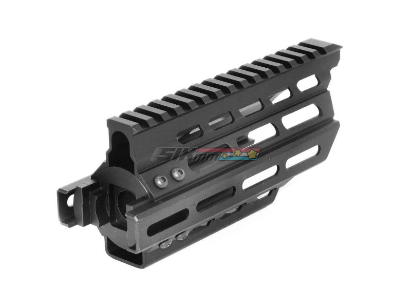 [BattleAxe] CNC ALuminium P90 RAS Handguard[M-LOK System][BLK]