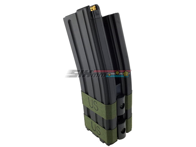 [BattleAxe] Electric-wind Double Magazine[For M4/M16][1200rds]