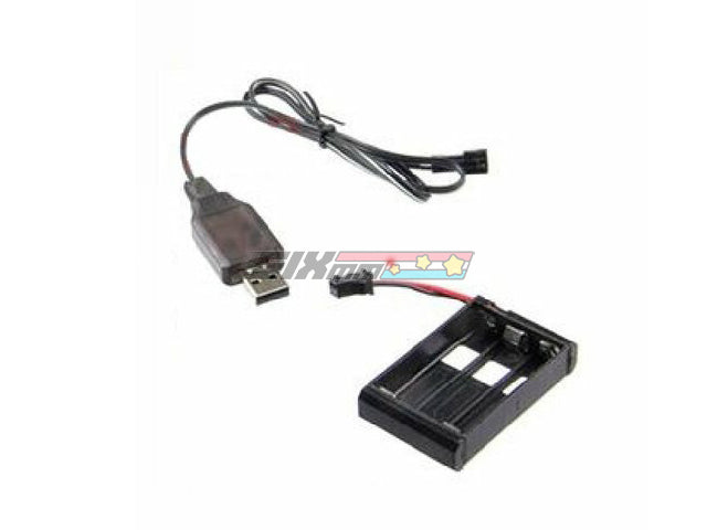 [Battleaxe] Electric G36 AEG Drum Magazine[1400rds][BLK][USB Charge]