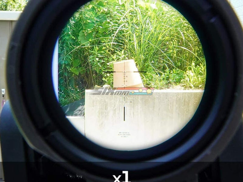 [Blackcat Airsoft] Fully Function Elcan Style SpectorDr 1.5~6x Magnifier Scope[Mil Spec][Dark Brown]