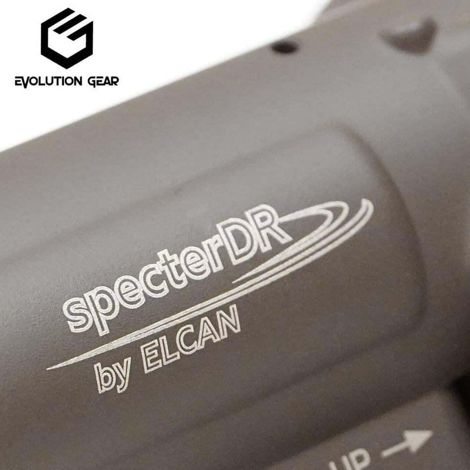 [Blackcat Airsoft] Fully Function Elcan Style SpectorDr 1~4x Magnifier Scope[Mil Spec][Dark Brown]