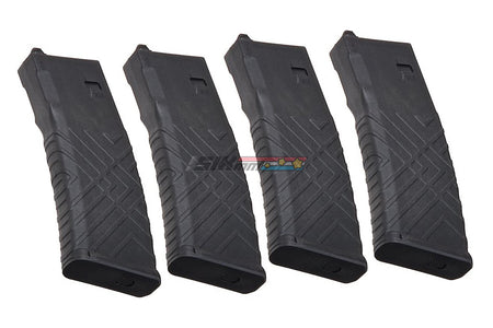 [Blackcat] Lightweight Polymer Magazine[For Systema PTW M4 Series][120rds][4pcs/Set]
