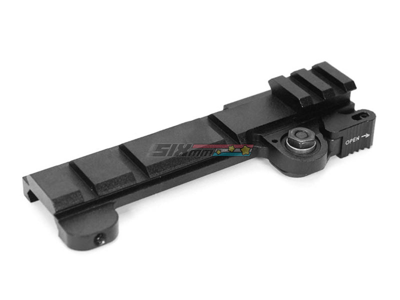 [Building Fire] BF LR Style Holosight Riser Mount with G33 Magnifier Riser base[BLK]