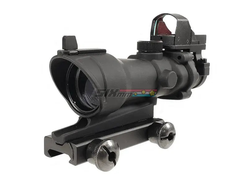 [AIM-O] TA31 DOC 4X32 Magnifier Scope with mini Reddot [BLK]