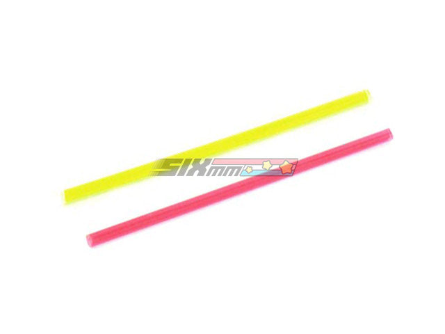 [COWCOW Technology] 2mm Red & Green Fiber Optic Rod
