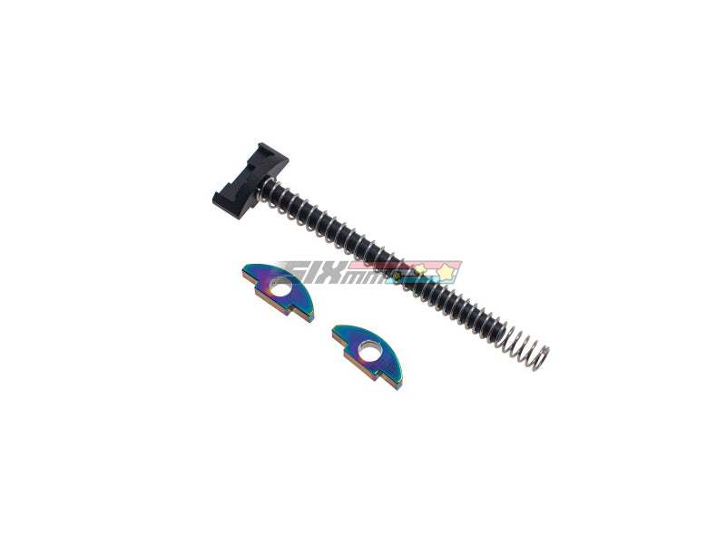 [COWCOW Technology] Aluminium Spring Guide Rod Set[For Action Army AAP-01 GBB Series][BLK]