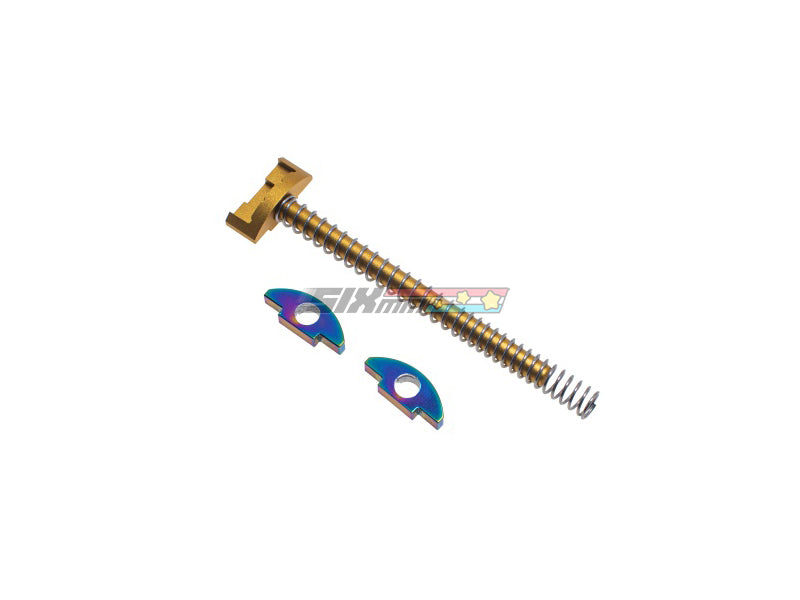 [COWCOW Technology] Aluminium Spring Guide Rod Set[For Action Army AAP-01 GBB Series][GLD]