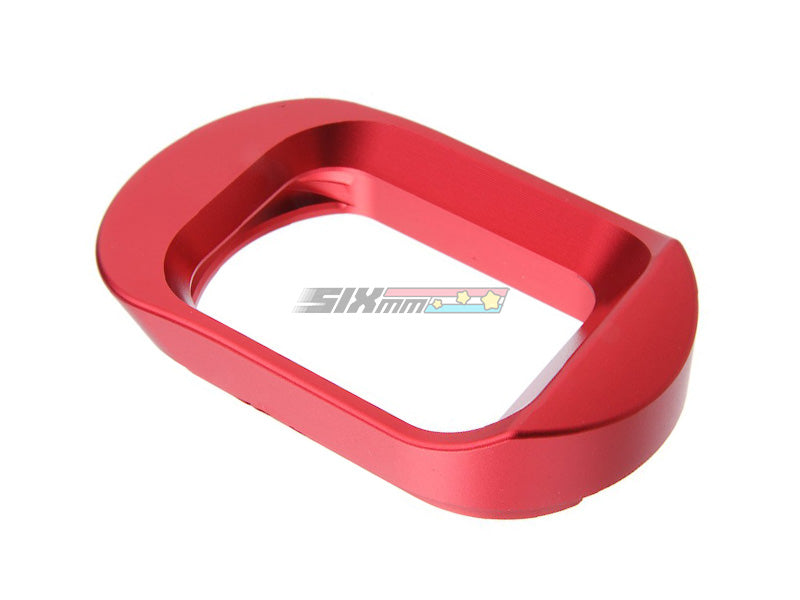 [COWCOW Technology] Aluminum CNC High Heel Magwell[For Tokyo Marui HI CAPA GBB Series][RED]