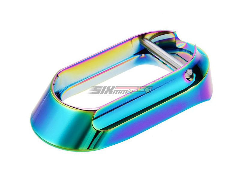 [COWCOW Technology] Aluminum CNC High Heel Magwell[For Tokyo Marui HI CAPA GBB Series][Rainbow]