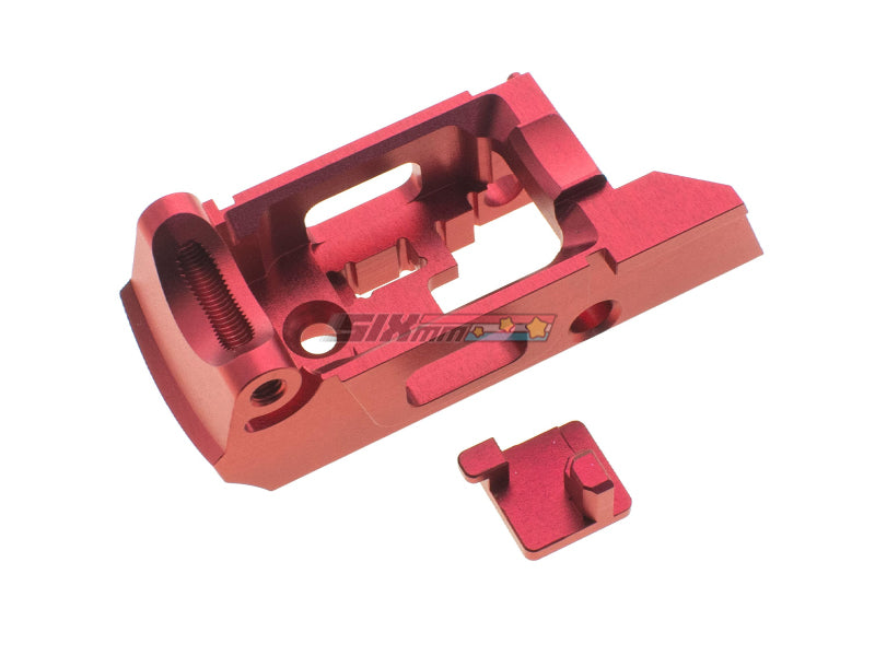 [COWCOW Technology] Aluminum Enhanced Trigger Housing[For Action Army AAP-01 GBB Series][Red]