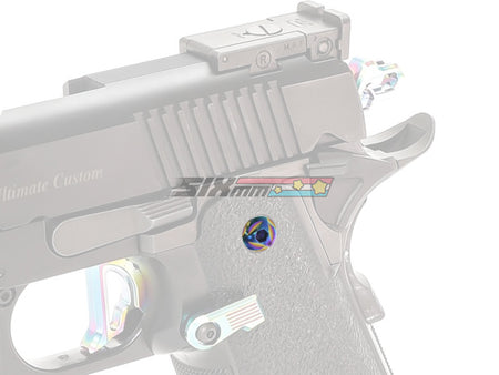 [COWCOW Technology] Stainless Steel Grip Screw Set[For Tokyo Marui HI CAPA GBB Series][Rainbow]
