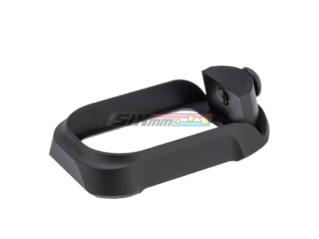 [COWCOW Technology] Tactical Magwell for GLOCK 19 Airsoft GBB Pistols[BLK]