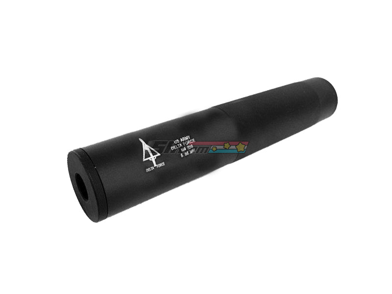 [CYMA] 195mm Delta Force Silencer Black 14mm CW & CCW