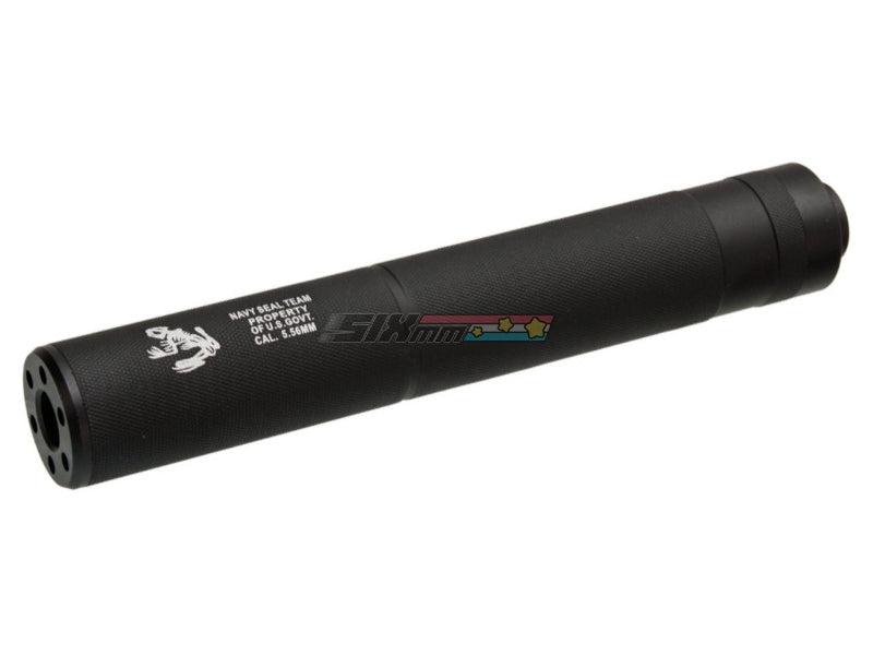 [CYMA] 195mm x30mm Navy Seal Silencer Black [-14mm CCW]