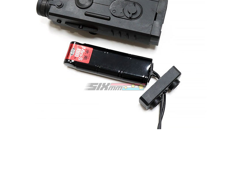 [CYMA] 20mm Railed PEQ-2 AEG Battery Case [For Tokyo Marui MP5 AEG Series]
