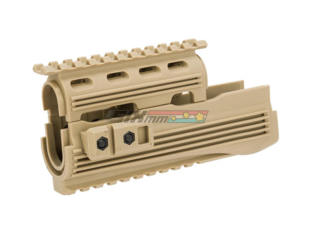 [CYMA] AK47/AK74 Rail Handguard & Tactical Grip Upgrade Kit [Tan]