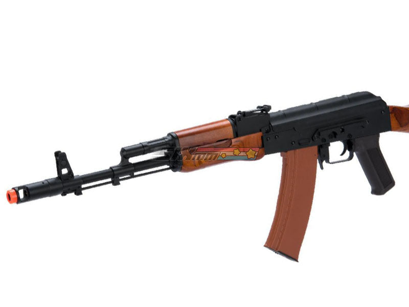 [CYMA] AK74 Airsoft AEG Rifle[W/ Stamped Steel Receiver & Real Wood Funiture]