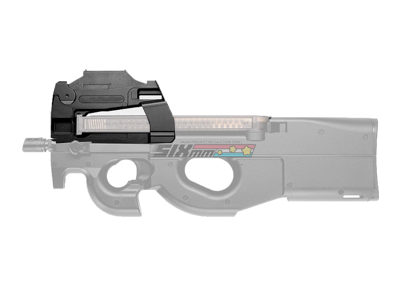 [CYMA] P90 Upper Receiver W Reddot[For Tokyo Marui P90 AEG Series][BLK]