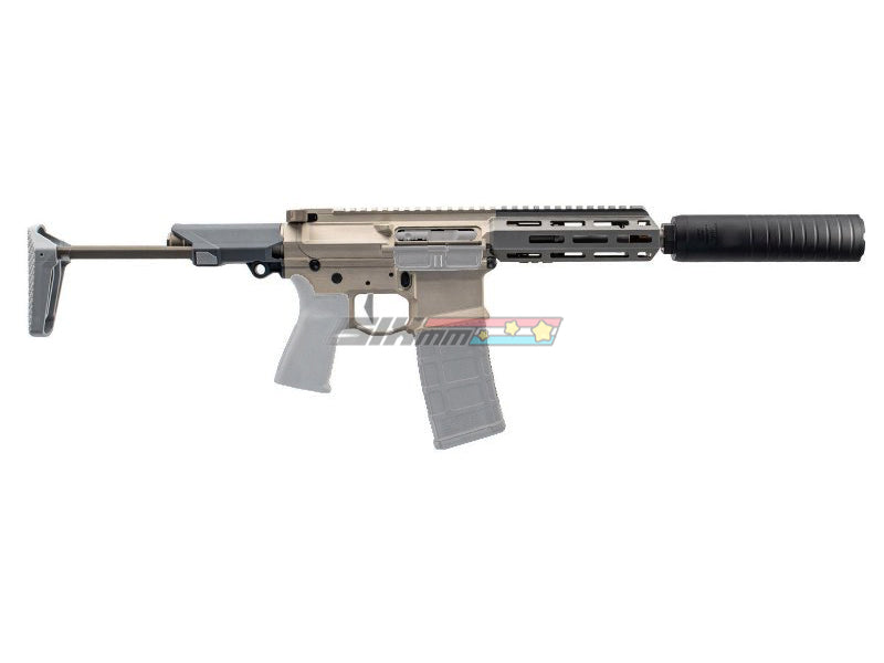 ***[C&C TAC] Tokyo Marui MWS GBBR SBR 300 Blackout Style Conversion Kit (CNC Aluminum, Limited Edition)